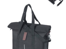 Basil handtas City MIK-KF-hook 8-11l zwart