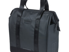 Basil shopper Grand Tarpaulin MIK Hooks 23l zwart
