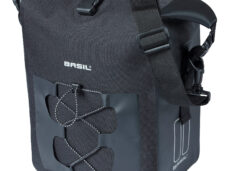 Basil enkele tas Navigator Waterproof MIK Hooks 12-15l zw