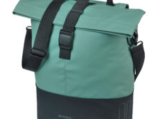 Basil shoppingväska Cove MIK Hooks 14-16l silvergrön/svart