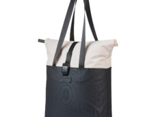 Basil shopper Vive MIK Hooks 15-20l gebroken wit/zwart