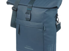 Basil schoudertas Brooklyn MIK Hooks 17l marineblauw