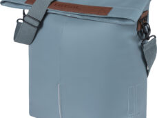 Basil shopper City MIK Hooks 14-16l vegan leather blauw