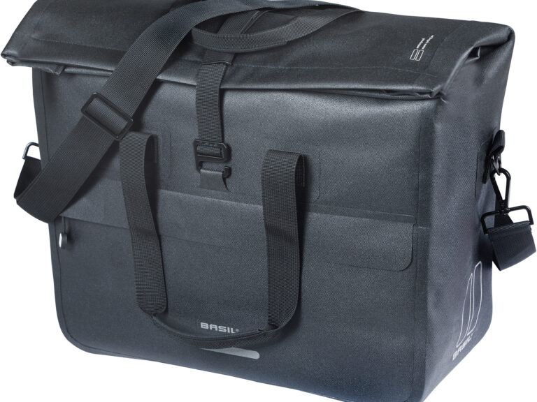 Basil laptoptas Urban Dry Neo MIK Hooks 26l rPET zwart