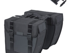 Basil dubbele tas Tour Waterproof MIK 28l zwart