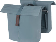 Basil dubbele tas City MIK 28-32l blauw