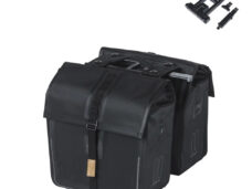 Basil dubbele tas Urban Dry MIK 50l mat zwart