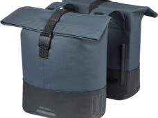 Basil dubbele tas Cove 28-32l marineblauw/zwart