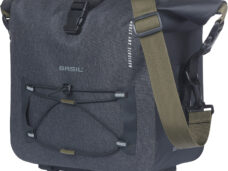 Basil bagagedragertas Navigator Storm MIK 13l zwart