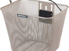 Basil mand Bilbao KlickFix nude metallic