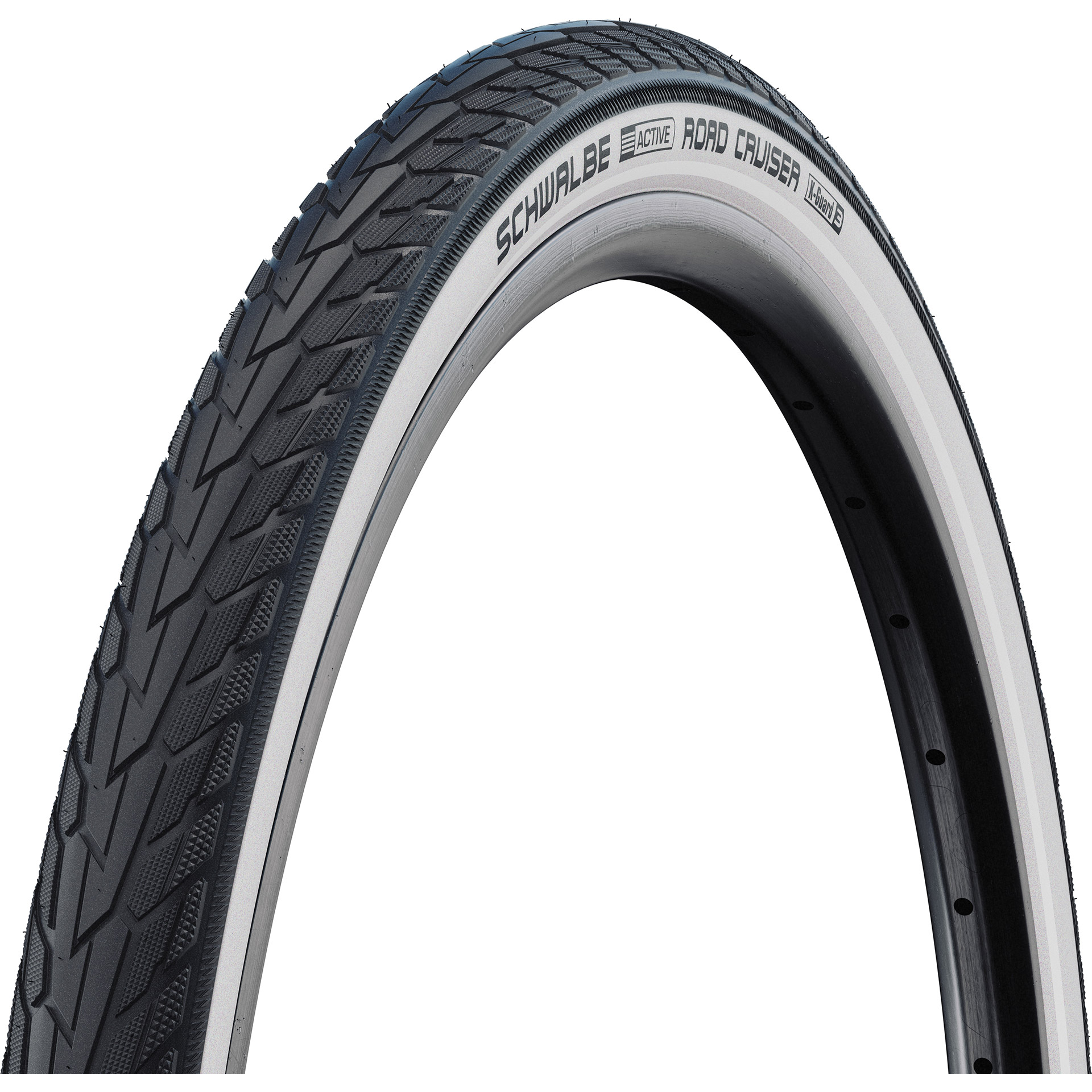 Schwalbe draadband Motion Road Cruiser 47-559 zw/wit