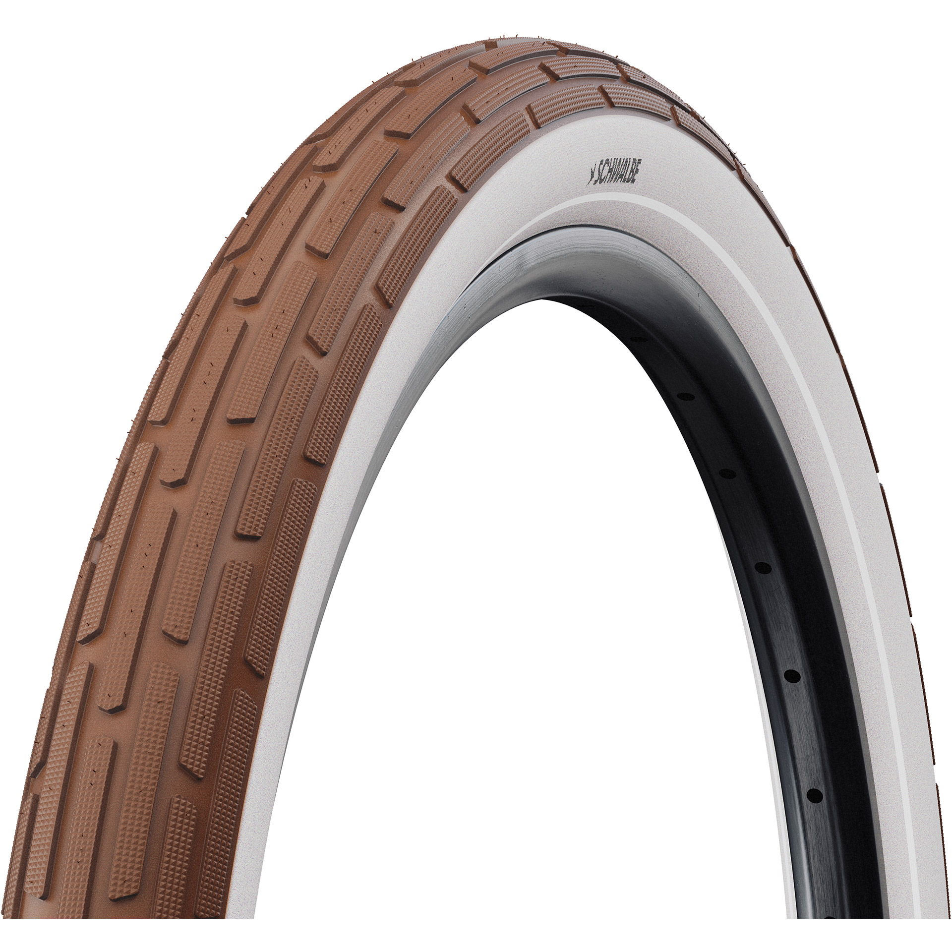 Schwalbe draadband Motion Fat Frank 60-559 +R bruin/wit