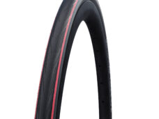 Schwalbe vouwband Lugano II Active 25-622 zwart/rood