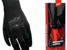 CyclOn montagehandschoenen M9 nylon/pu zwart/groen (3pr)