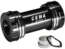 CEMA bracketas BB30 SRAM GXP SG3 coated keramisch zwart