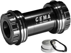 CEMA bracketas PF30 SRAM GXP SG3 coated keramisch zwart