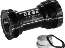 CEMA bracketas T47A SRAM GXP SG3 coated keramisch zwart