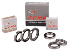 CEMA kogellager 6806 30x42x7 SG3 coated keramisch zwart