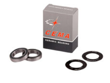 CEMA bearing set for 24mm bottom brackets SG3 coated ceramic