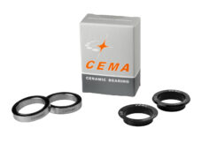 CEMA lagerset voor CEMA compatible DUB brackets RVS