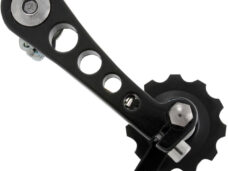 Kettingspanner Alu 68mm zwart BMX/Dirt/single speed