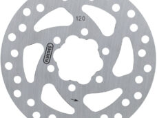 Elvedes rotor BMX 120mm 6 gaats met RVS bouten