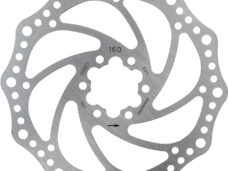 Elvedes rotor SX16 160mm 6 gaats+boutjes RVS