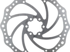 Elvedes rotor SX18 180mm 151g 6 gaats+boutjes RVS 6821