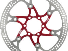 Elvedes floating rotor 160mm 108g 6 gaats+bout rood 2015148