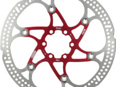 Elvedes floating rotor 180mm 132g 6 gaats+bout rood 2015151