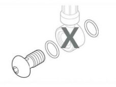 Shimano schijfremboutje banjo  SM-BH60 Y8H098010