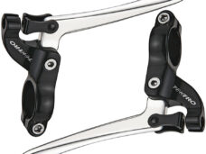Remgreepset Canti/Caliper L+R FL750 zw./zilver Tektro 22.2mm