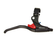 Set di leve freno VWP Saccon con funzione freno a mano, colore nero