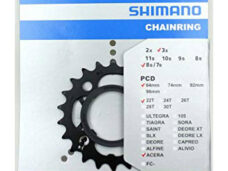 Shimano kettingblad Acera 7/8v 22t FC-M361 zwart