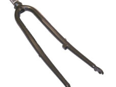 Voorvork 28" 260mm uni-kroon met trommelnok grijs