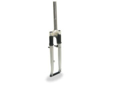 Voorvork verend Hybride 28" 1/8 275mm uni. Ahead zilver