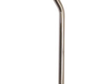 Freestyle zadelpen 22.2mm gebogen model chroom