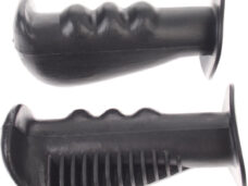 White Label vleugelhandvatset 110mm zwart