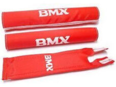 Pad set BMX compleet rood