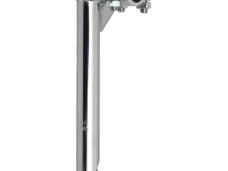 Stuurnok BMX 22.2mm chroom/zilver