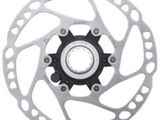 Disco de freio Shimano 160mm com fixação central e ímã incluso.