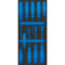 blauw