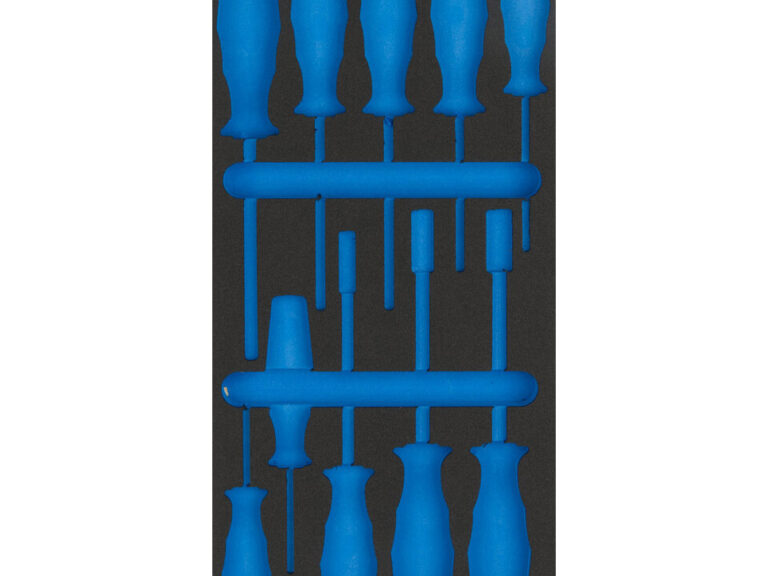 Cyclus foam 1 gefreesd excl. gereedschap maat S blauw