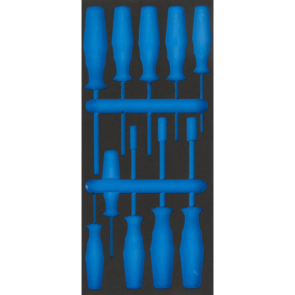 Cyclus foam 1 gefreesd excl. gereedschap maat S blauw