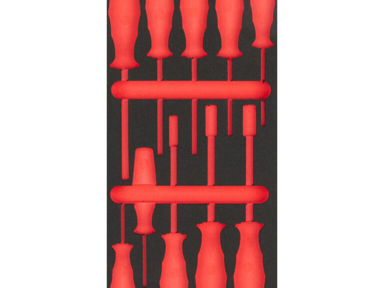 Cyclus foam 1 gefreesd excl. gereedschap maat S rood