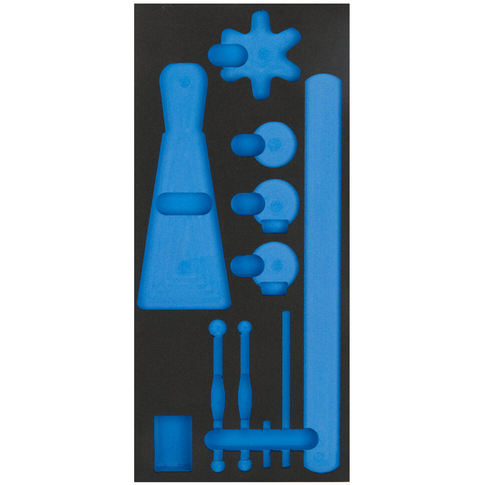 Cyclus foam 3 gefreesd excl. gereedschap maat S blauw