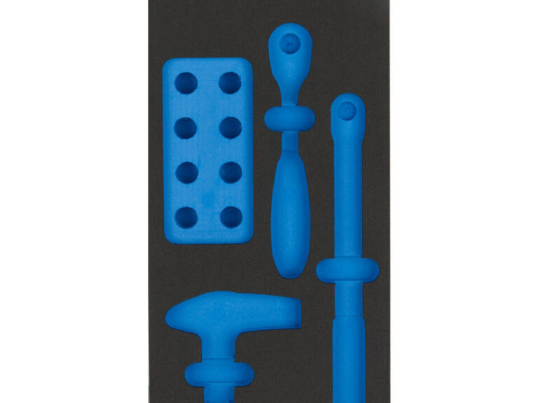 Cyclus foam 4 gefreesd excl. gereedschap maat S blauw