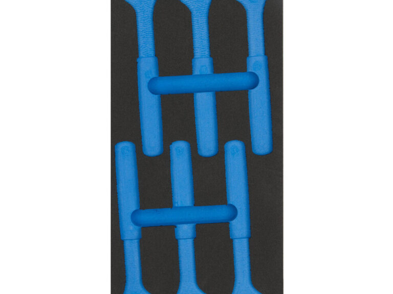 Cyclus foam 5 gefreesd excl. gereedschap maat S blauw