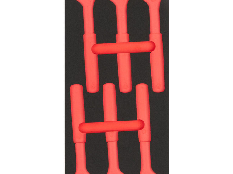 Cyclus foam 5 gefreesd excl. gereedschap maat S rood