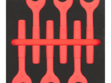 Cyclus foam 6 gefreesd excl. gereedschap maat M rood